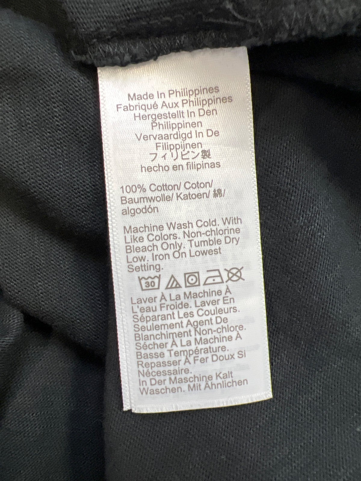 J.Crew Women’s Black Girlfriend Short Sleeve T-Shirt - XL