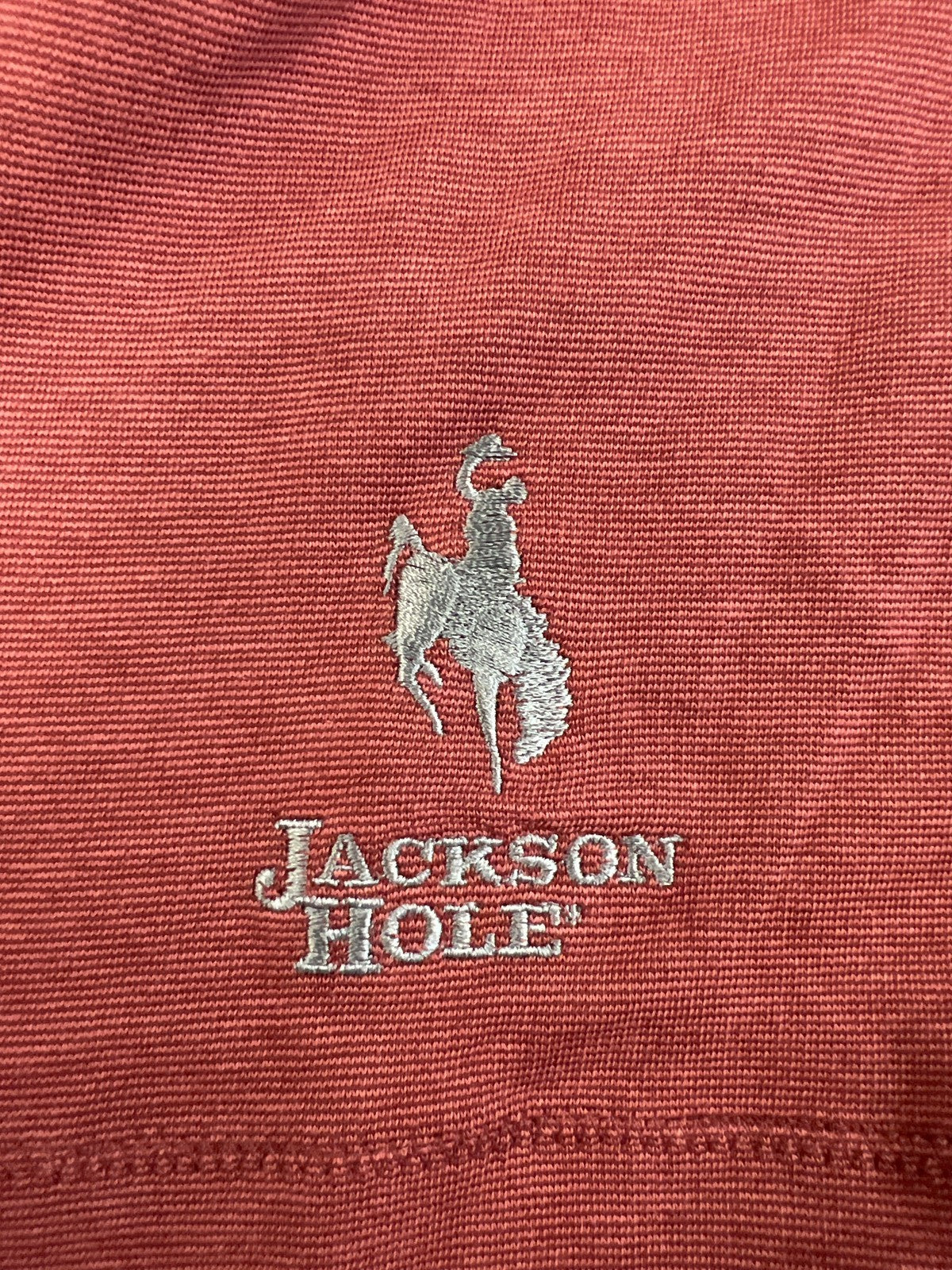 Horny Toad Women’s Red Flexcel Jackson Hole WY Long Sleeve Hooded Shirt - S