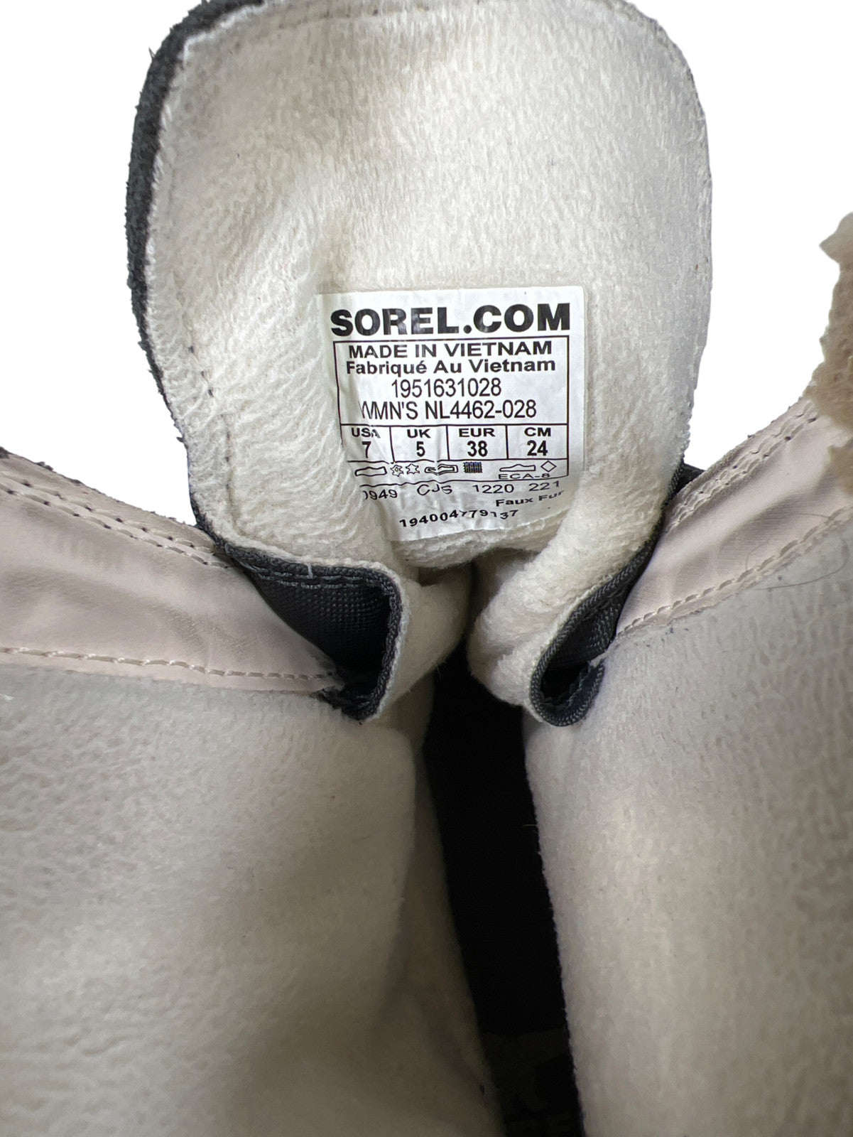 Sorel Women’s Gray Suede Explorer II Joan Lace Up Winter Boots - 7