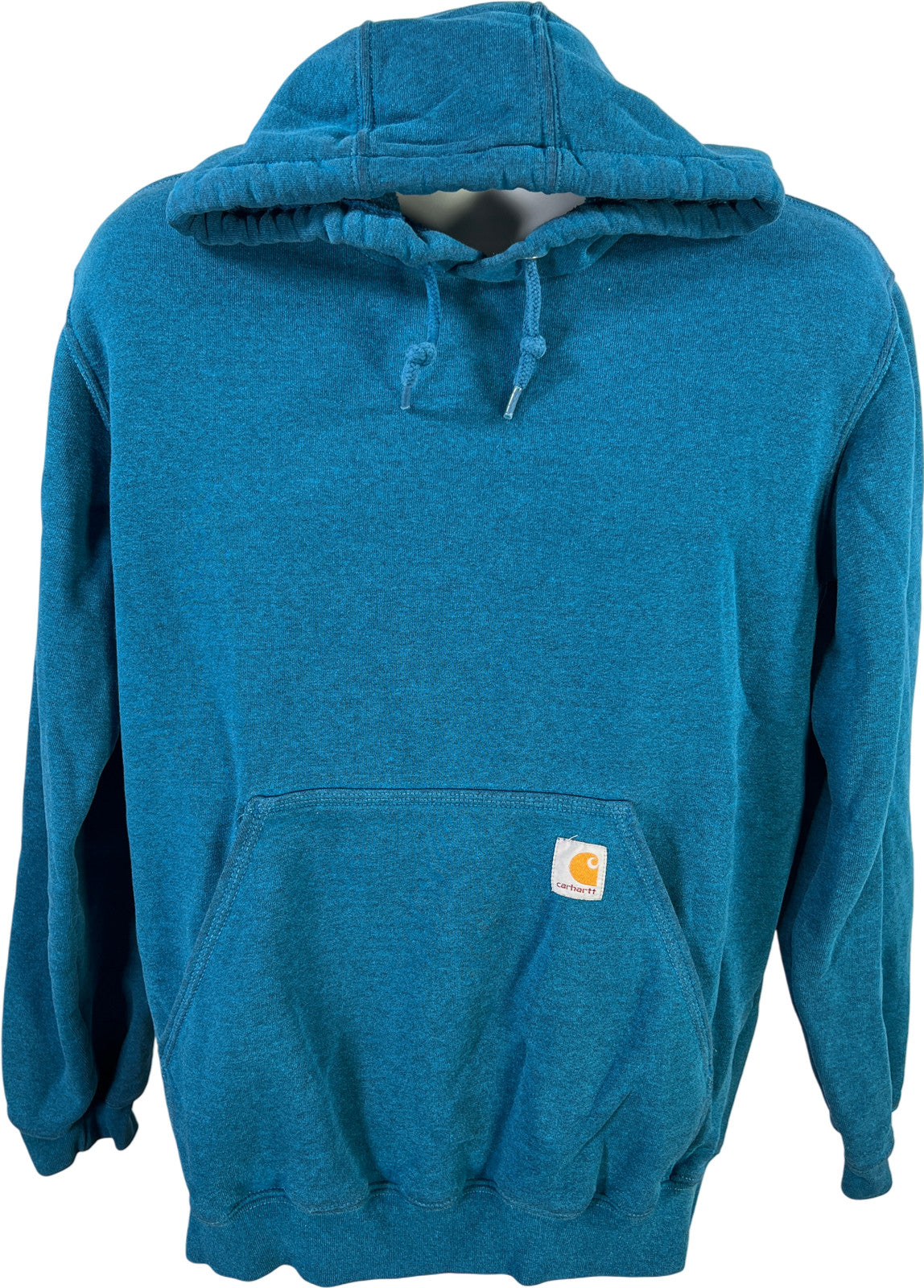 Carhartt Men's Blue Midweight Long Sleeve Pullover Hoodie