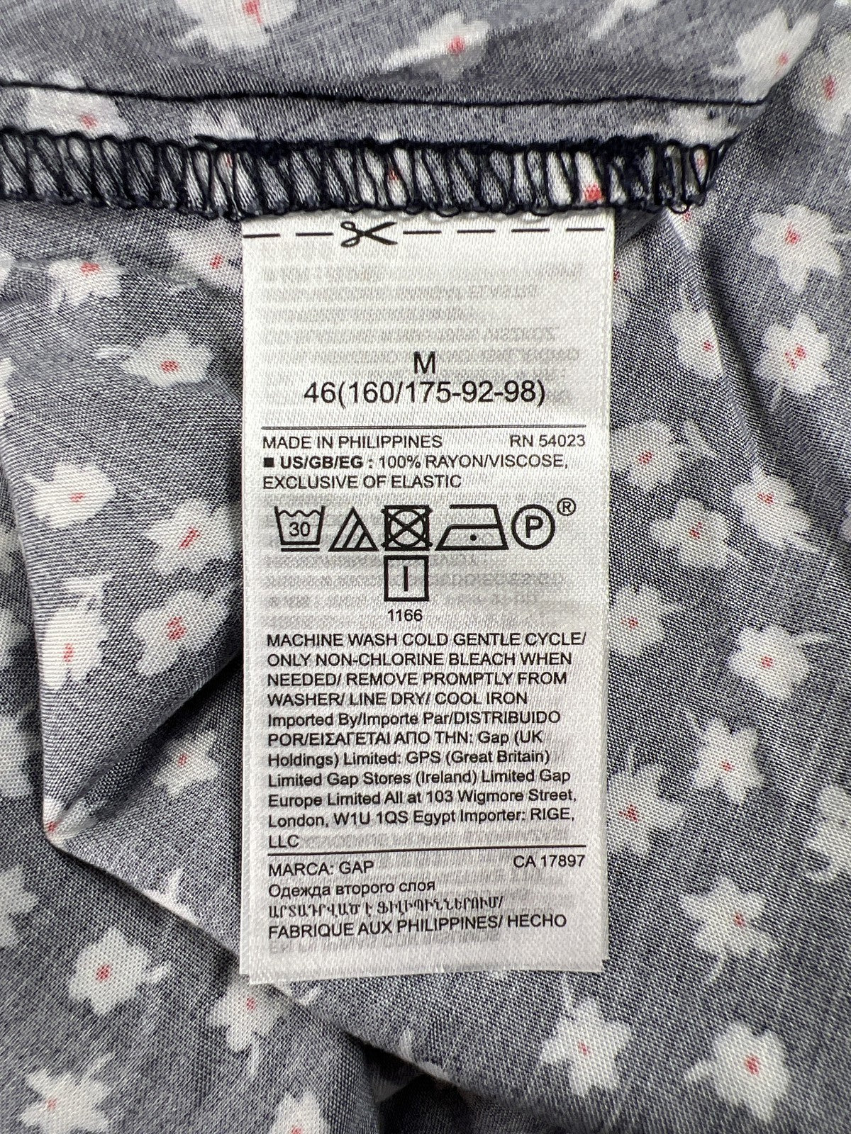 NEW Gap Women’s Blue Cami Fit and Flare Sundress - M