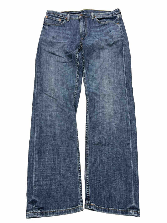 Levi's Men's Medium Wash 505 Straight Leg Jeans - 32x30