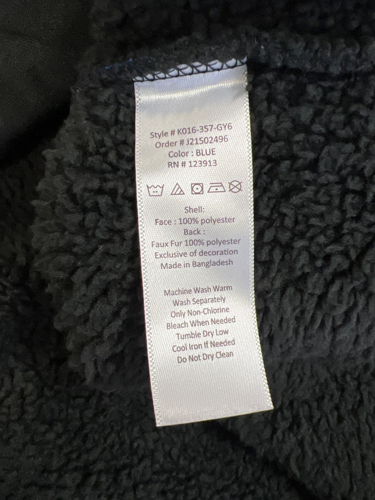 Jachs New York Men’s Blue Buffalo Plaid Full Zip Hooded Fleece Jacket - XL