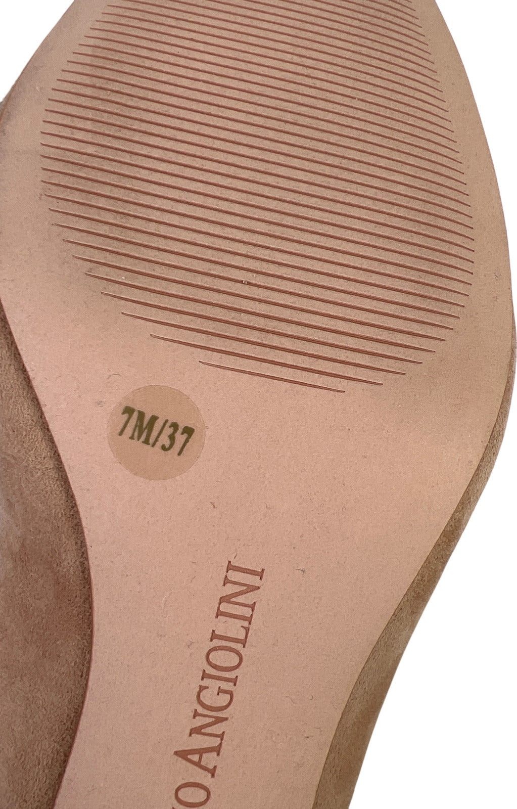 Enzo Angioini Women's Beige Fringe Block Heels - 7