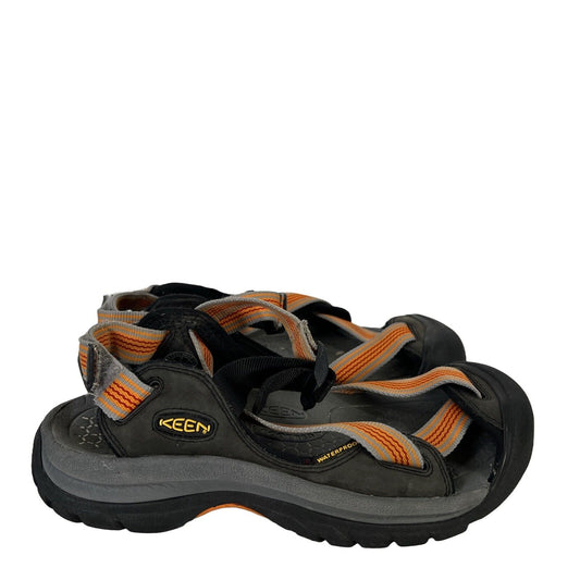 Keen Women's Orange/Black Zerraport II  Waterproof Sport Sandals - 7