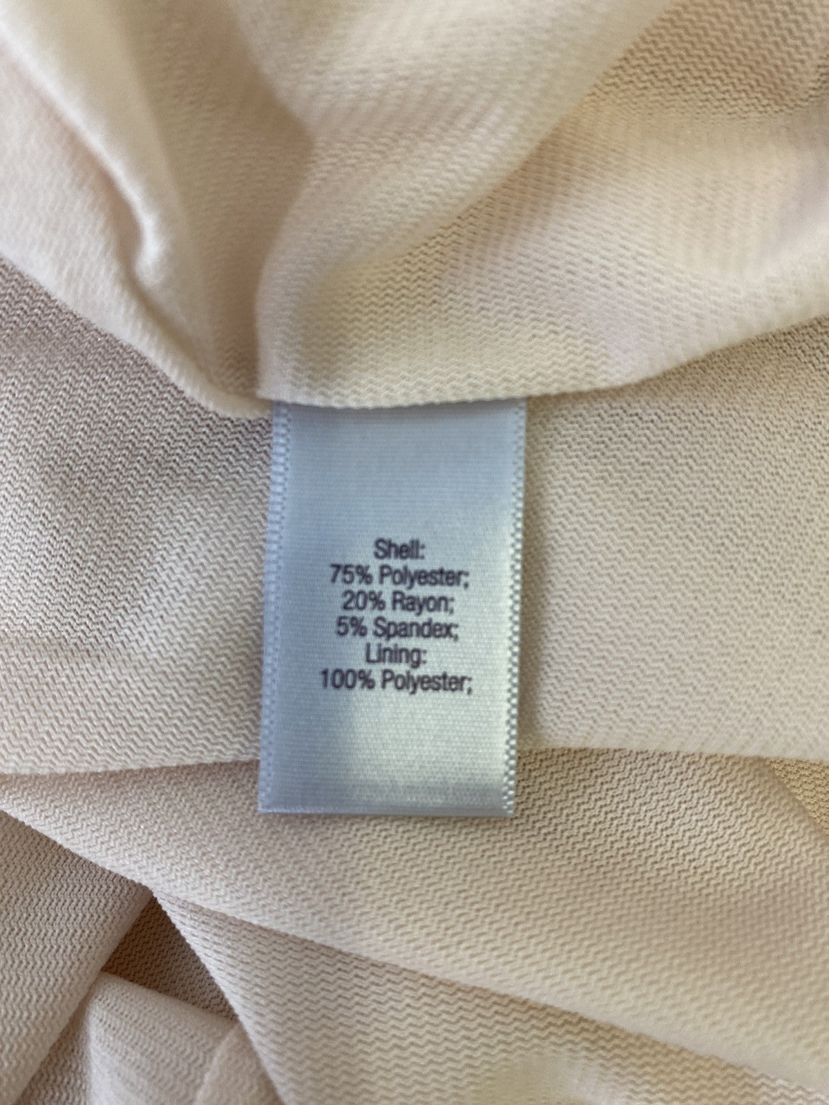 Jennifer Lopez Women’s Light Pink Blush Sleeveeless Midi Dress - 12