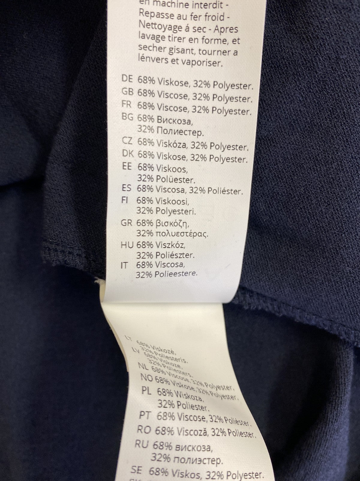 OSKA Women’s Blue Long Sleeve Button Up Long Cardigan Sweater - 2