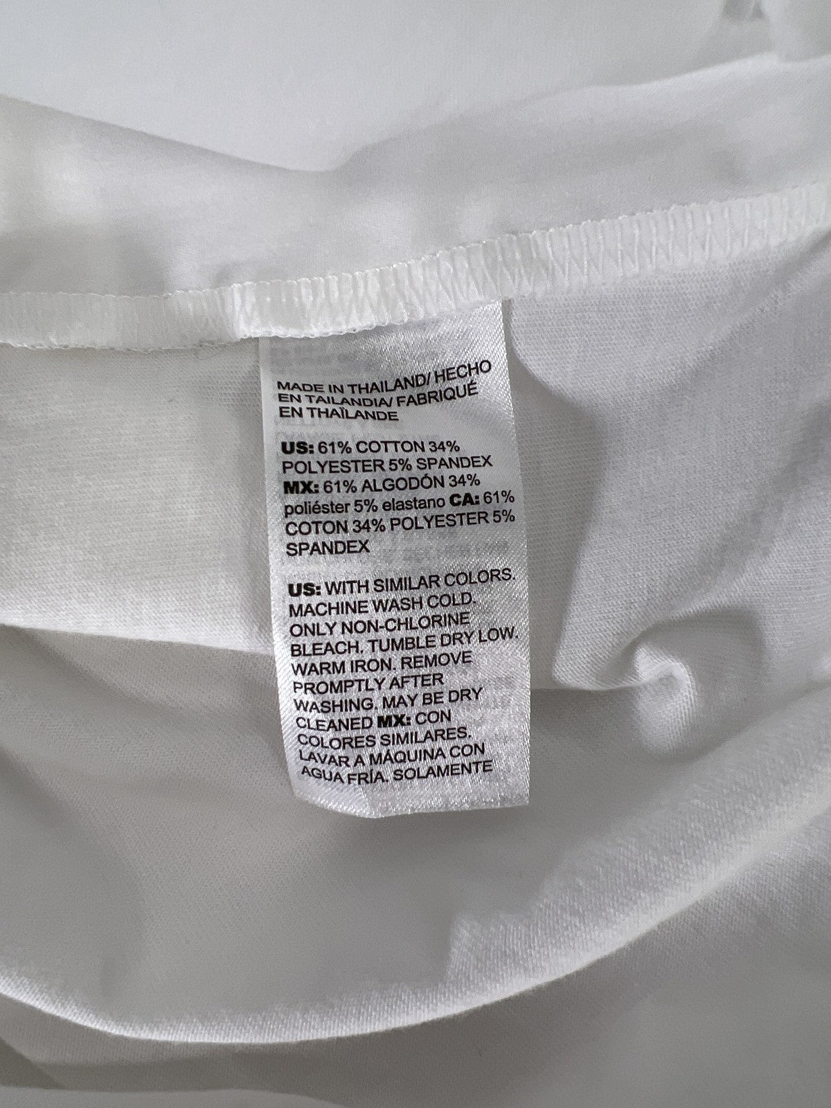 Chico’s Women’s White Non-Iron Chic Stretch Short Sleeve Shirt - 1/US 8/10