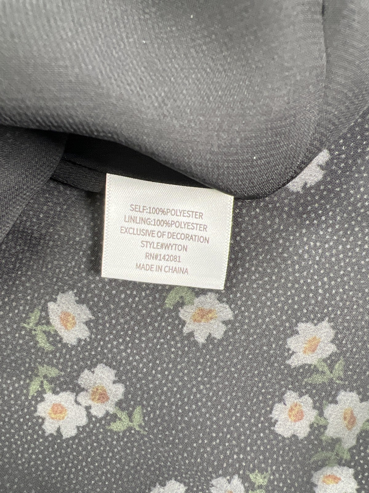 NEW Altar’d State Women’s Black Daisy Print Sleeveless Sundress - S