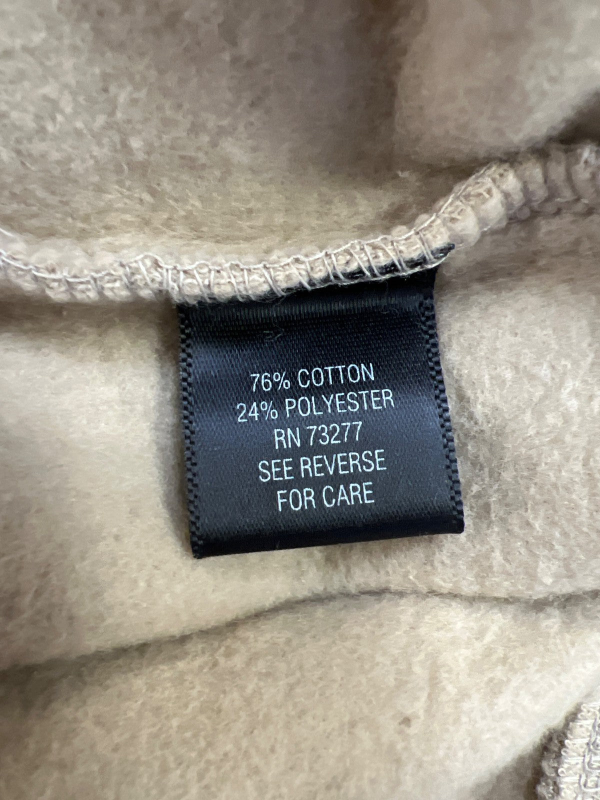 Croft and Barrow Men’s Beige Dry Clay 1/4 Zip Pullover Sweater - XXL