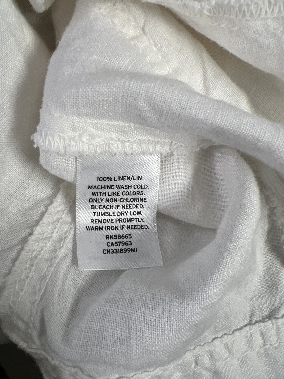 NEW Caslon Women’s White Linen One Button Lightweight Jacket - XS