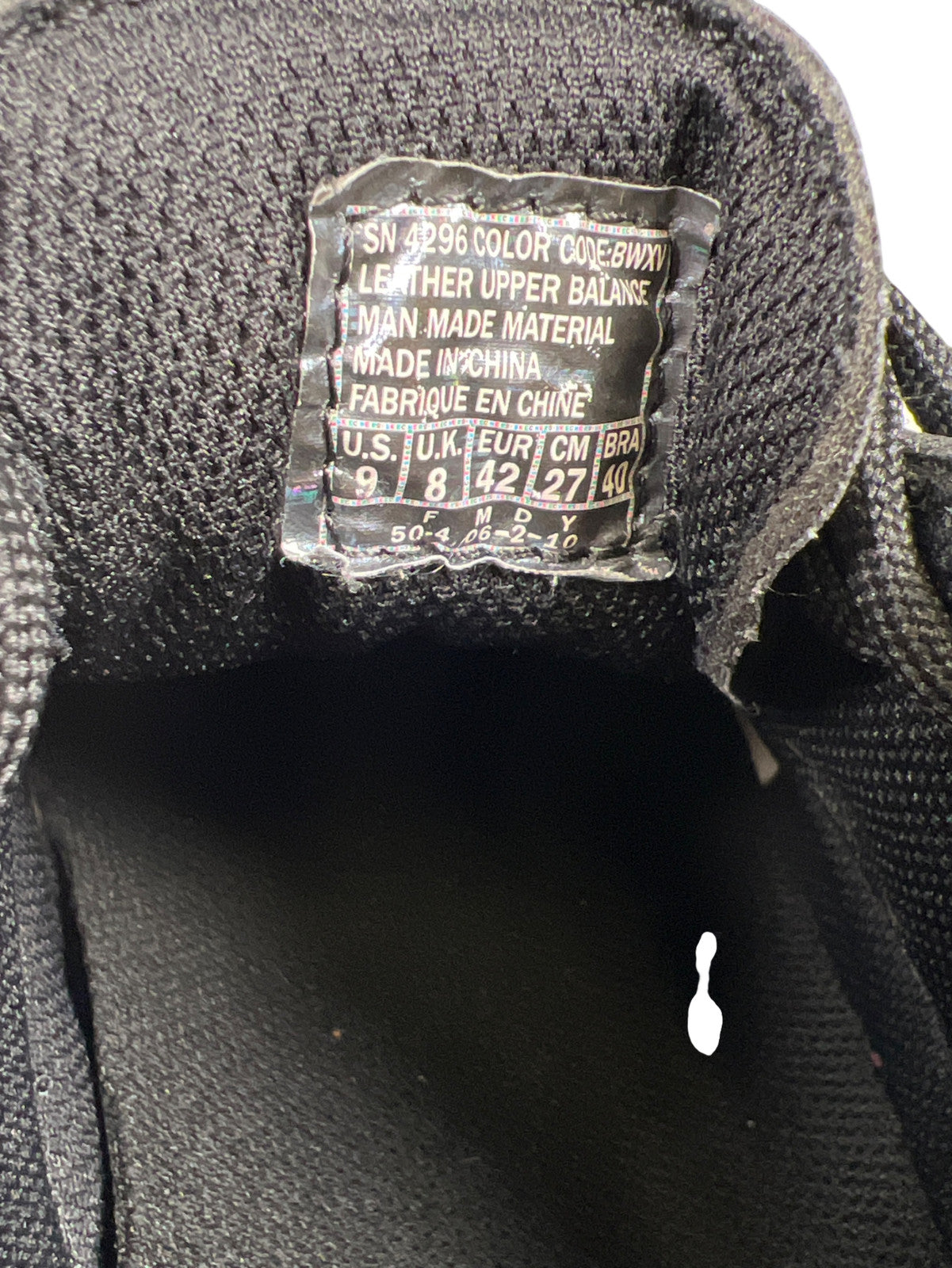 Skechers Men’s Black Leather Cottonwood Cantix Work Shoes - 9