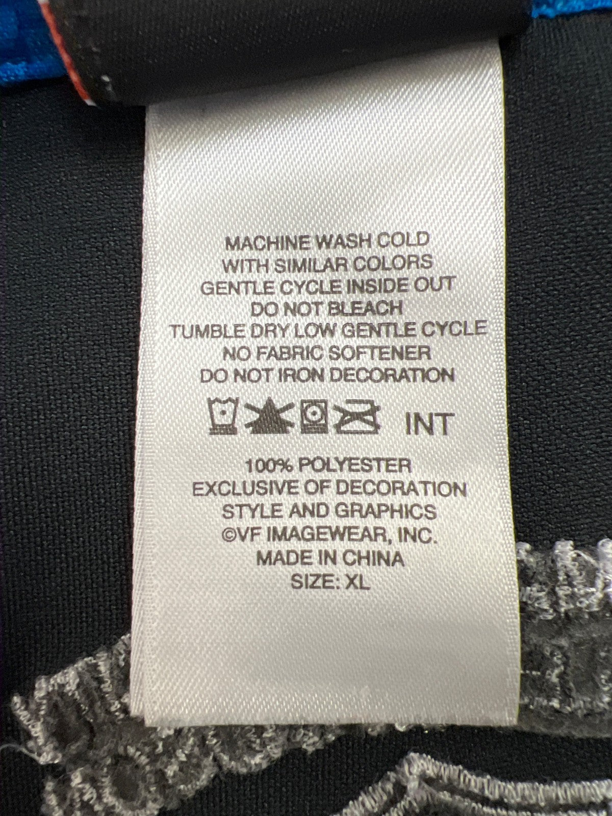 Harley Davison Men’s Black/Blue Mackinaw City MI Athletic Tank Top - XL