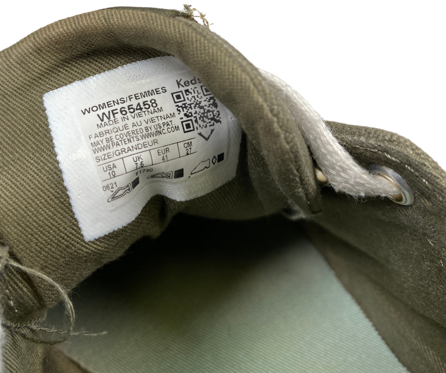 Keds Women’s Green Canvas Jump Kick Duo Platform Sneakers - 10