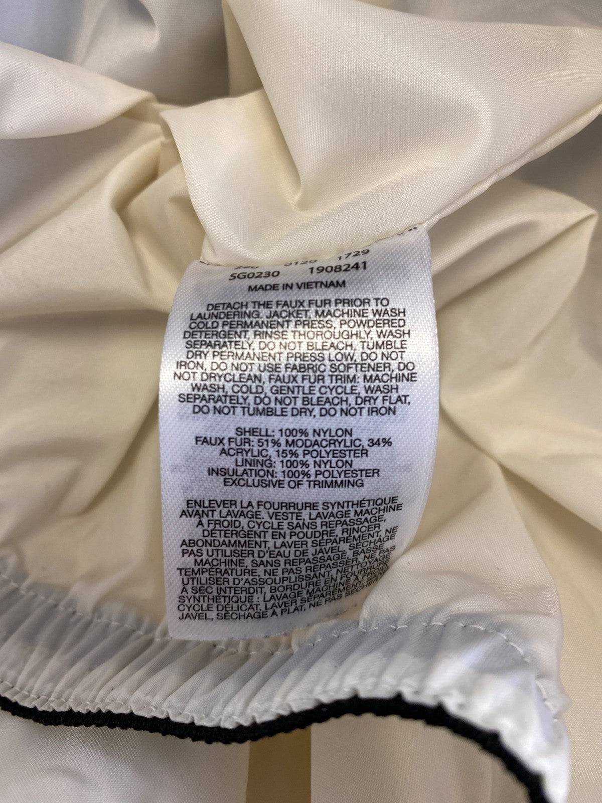 Columbia Youth Girls Light Purple Full Zip Hooded Puffer Coat - XL - 18/20