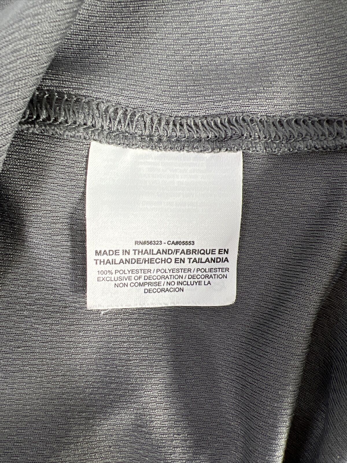 Nike Elite Men's Gray Michigan State Spartans 1/4 Snap Sweatshirt - L