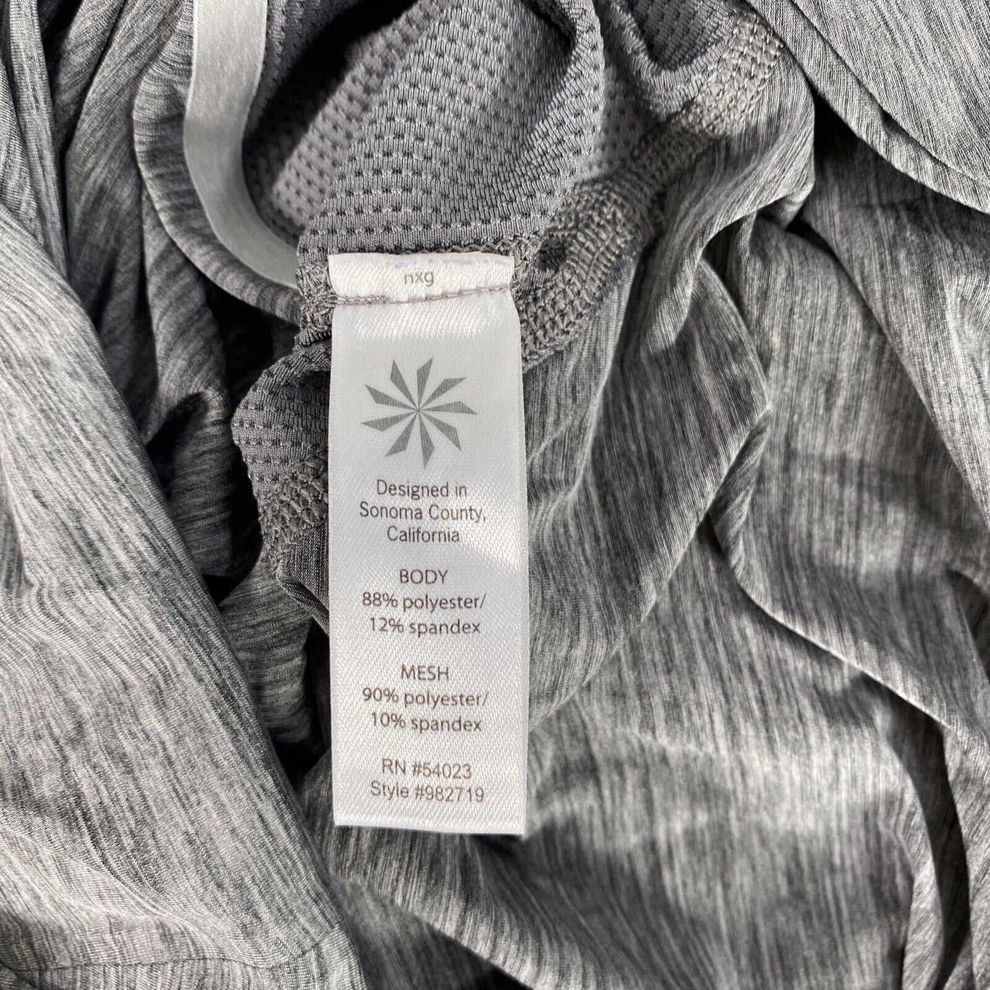 Camiseta deportiva de manga corta gris Forerunner de Athleta para mujer - XS