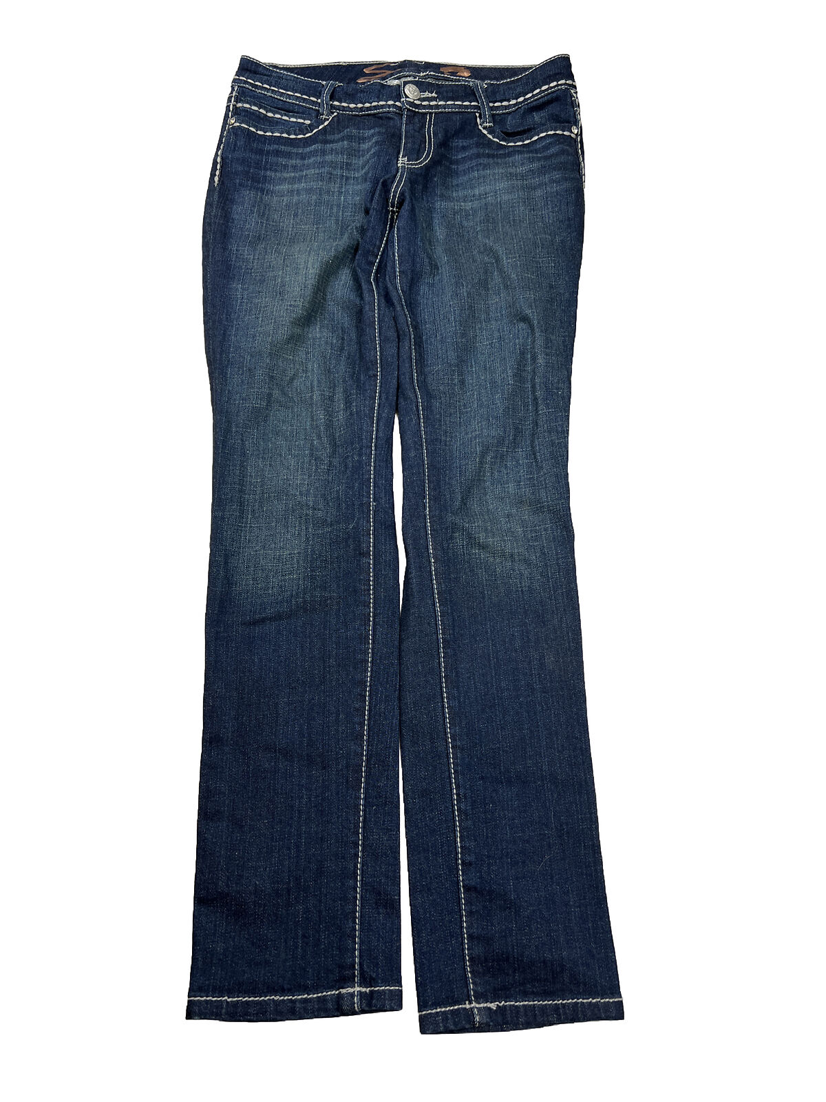 SEVEN7, Blue Women's Denim Pants