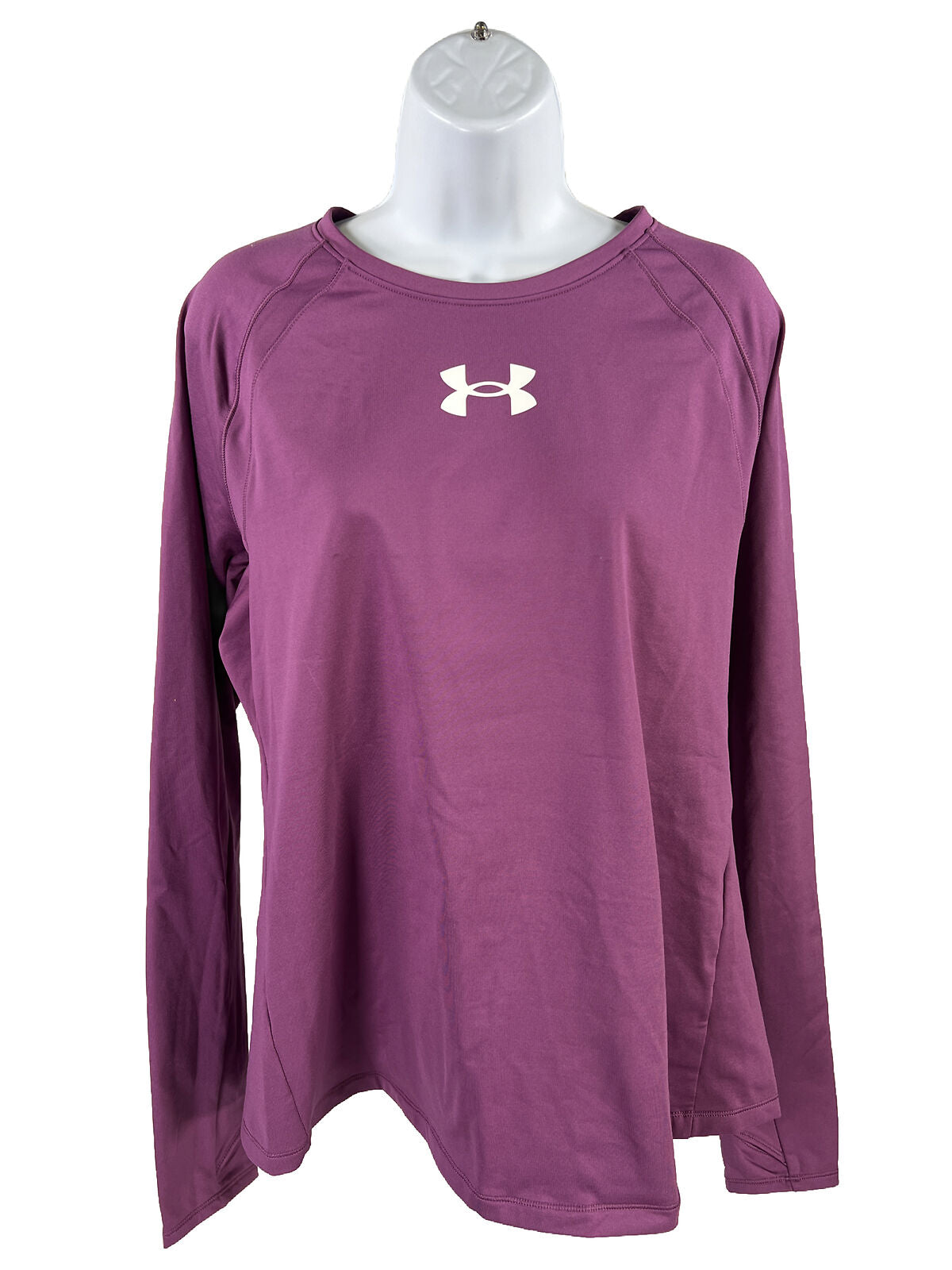 Under Armour Women's Purple Long Sleeve ColdGear Athletic Shirt - XL – The  Resell Club