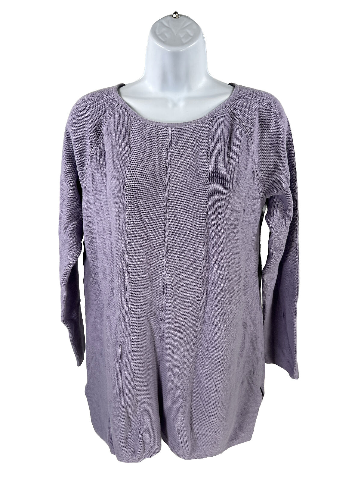 J. Jill Women's Purple 3/4 Sleeve Knit Sweater - M – The Resell Club
