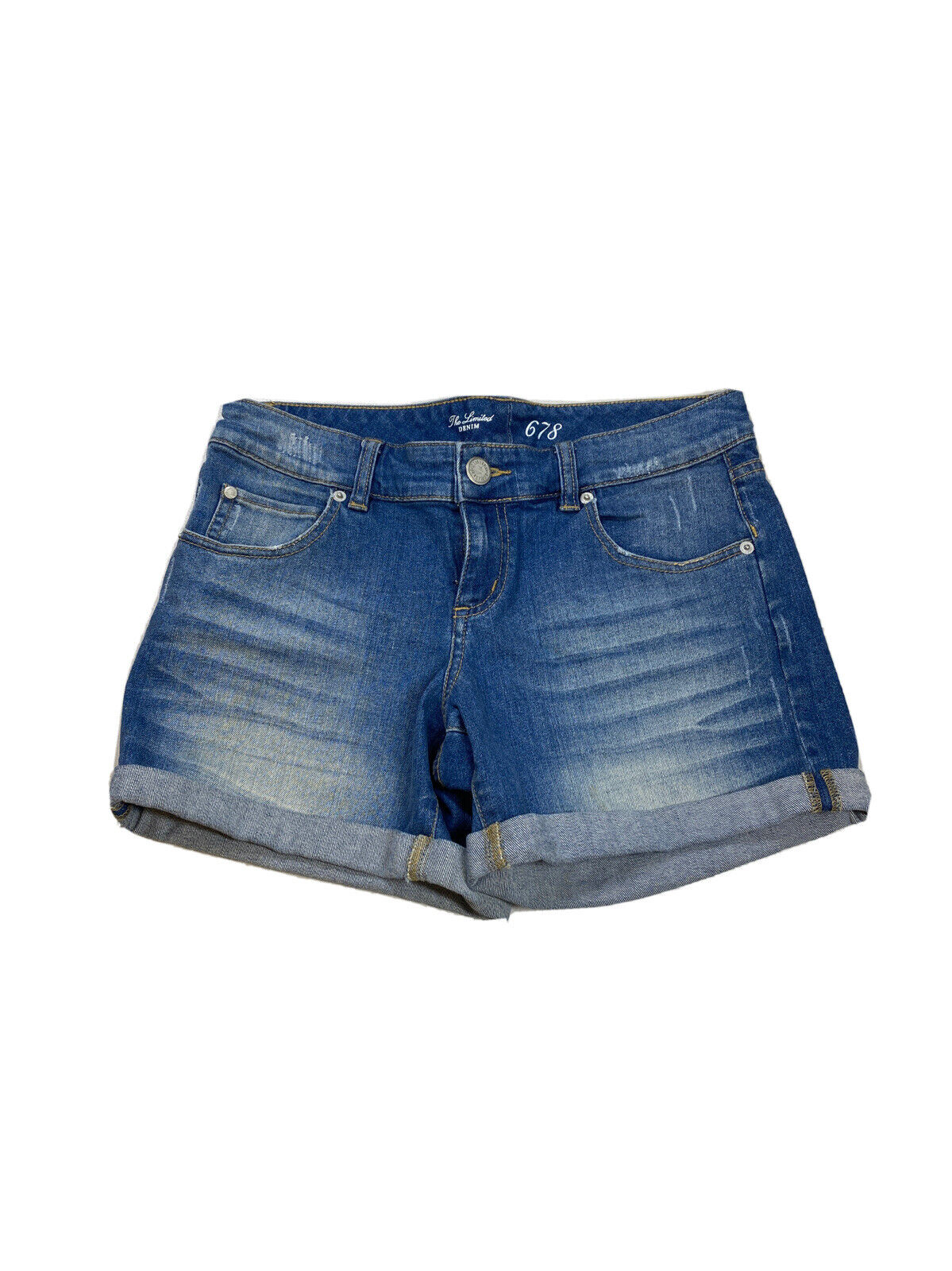 The Limited Women's Medium Wash 678 Denim Jean Shorts - 6 – The Resell Club