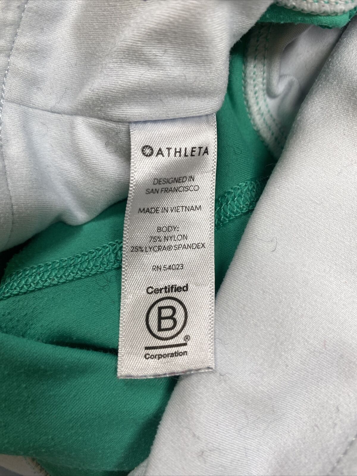 Athleta Women's Blue Chaturanga Cropped Athletic Leggings - S