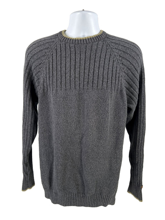 Columbia Men's Gray Long Sleeve Sweater - XL