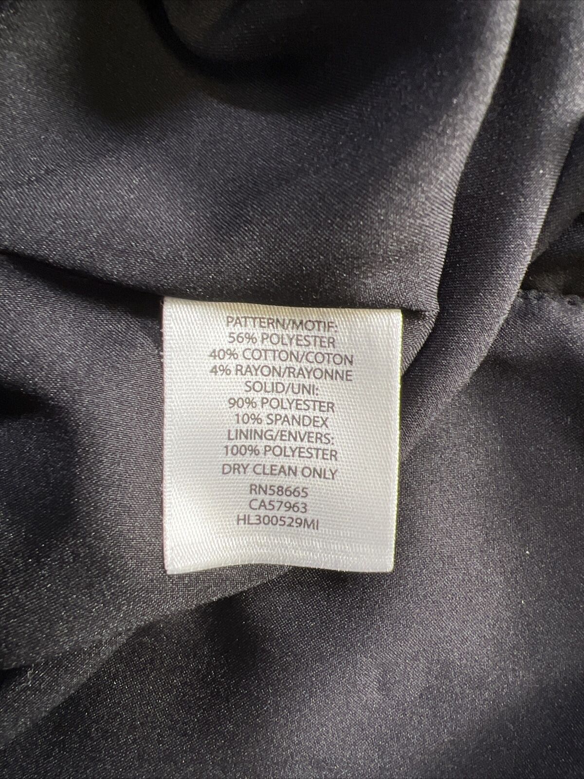 Trouve Women's Black Textured Blazer Jacket - L