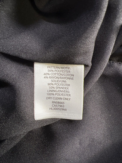 Trouve Women's Black Textured Blazer Jacket - L