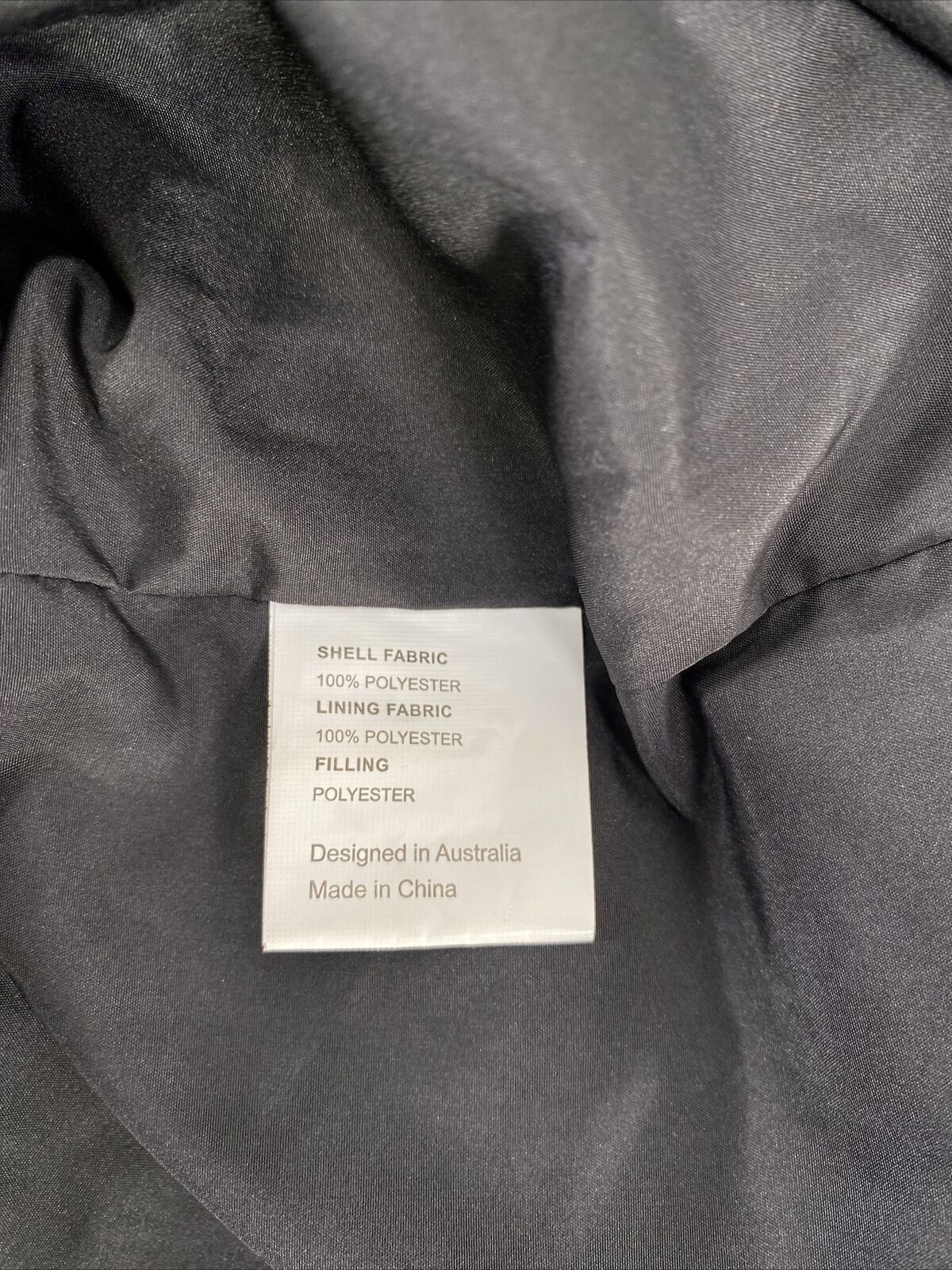 Toast Society Women's Black Hooded Full Zip Puffer Coat - M