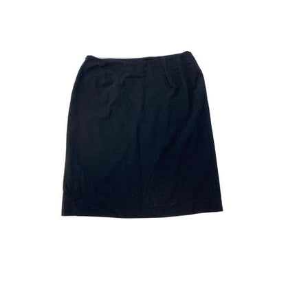 Michael Kors Women's Black Polyester Lined Straight Skirt Sz 4 image 2