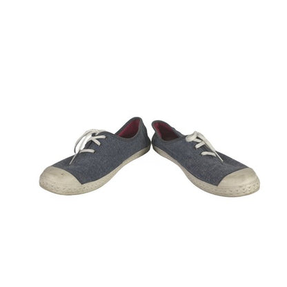 Toms Girls Youth Blue Fabric Zuma K Low Top Sneakers Shoes - 4 image 6