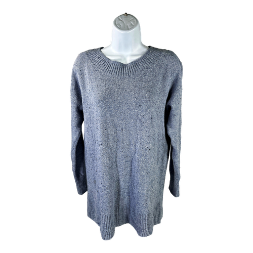 Pure J.Jill Women’s Blue Long Sleeve Tunic Sweater - XS