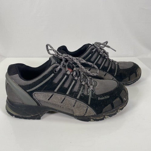 Raichle Women's Black Mesh Lace Up Low Cut Work Shoes Boots Sz 7.5 image 5