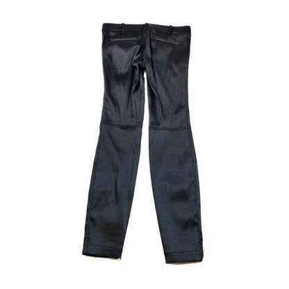 NEW Leon Max Women's Black Metallic Skinny Jeans - 4 image 2