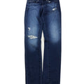 BlankNYC Women's Dark Wash Distressed Skinny Stretch Jeans - 25