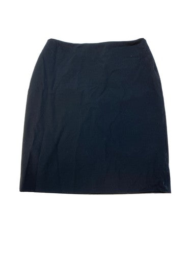 Michael Kors Women's Black Polyester Lined Straight Skirt Sz 4