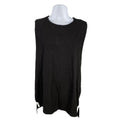 NEW Zyia Active Men's Black Athletic Cutoff Split T Tank - S