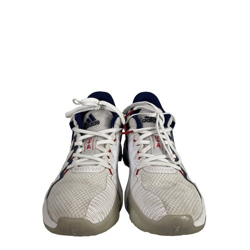 Adidas Men's White USA Donovan Mitchell FY0872 Lace Up Sneakers - 5.5 image 2