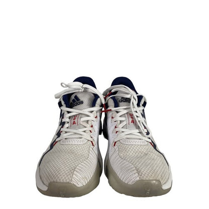 Adidas Men's White USA Donovan Mitchell FY0872 Lace Up Sneakers - 5.5 image 2