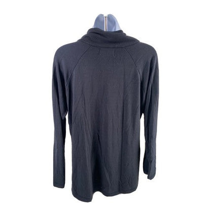 Duffield Lane Women's Blue Long Sleeve Front Casual Shirt - M image 2