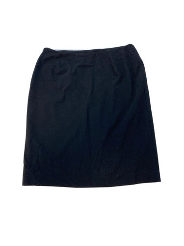 Michael Kors Women's Black Polyester Lined Straight Skirt Sz 4 image 2