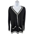 NEW Verve Ami Women's Black Long Sleeve Cardigan Sweater - S