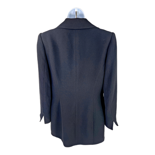 Ellen Tracy Women’s Black Long Sleeve Button Up Coat - 4 image 2