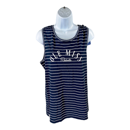 NEW Gear Women’s Navy Blue Ole Miss Rebels Tank Top - M