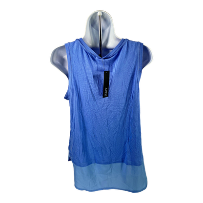 NEW Apt.9 Women’s Blue Rhinestone Trim Sleeveless Tank Top - M image 2