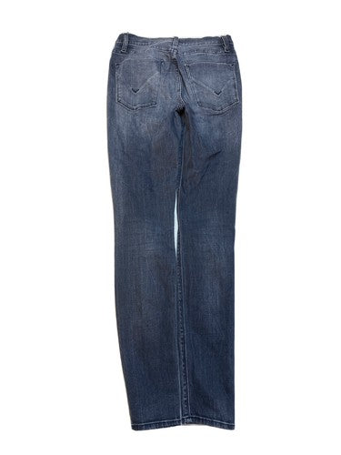 Hudson Women's Gray Wash Barbara Super Skinny Stretch Jeans Sz 25 image 2