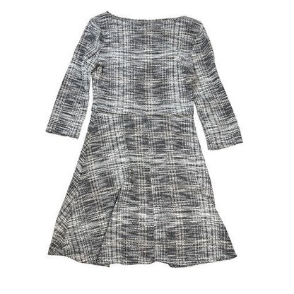 Max Studio Women's White/Black Tweed A-Line Dress - S image 2