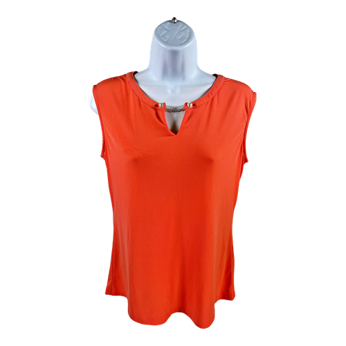 Calvin Klein Women’s Pink Sleeveless Blouse - S