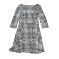 Max Studio Women's White/Black Tweed A-Line Dress - S
